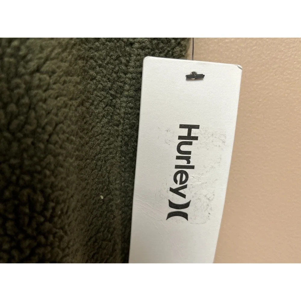 Hurley Midland Burrito Full Zip Fleece Vest Mens Size XXL‎ NWT